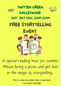 Storytelling Event 2025 poster